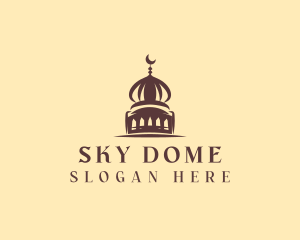 Islamic Dome Mosque logo design