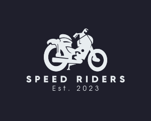 Transportation Motorcycle Rider logo