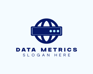 Global Server Data logo design