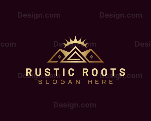 Elegant Real Estate Architecture Logo