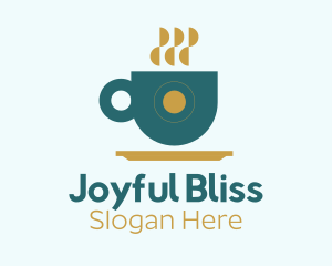 Modern Coffee Cup Logo