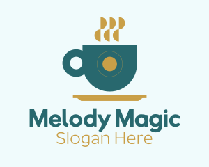 Modern Coffee Cup Logo