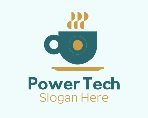 Modern Coffee Cup Logo