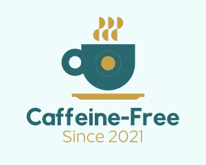 Modern Coffee Cup logo design