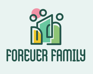 Family People Organization logo design