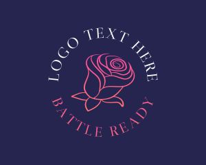 Rose Feminine Bloom Logo