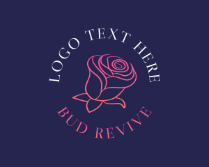 Rose Feminine Bloom logo