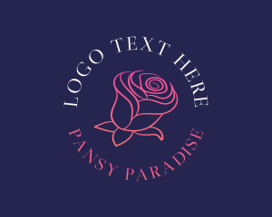 Rose Feminine Bloom logo