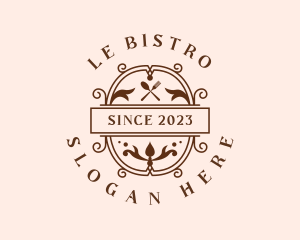 Elegant Restaurant Bistro logo design