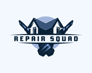 Screwdriver Repair Maintenance logo design