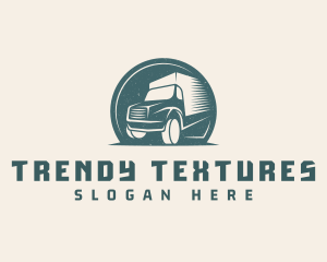 Logistics Delivery Truck logo design