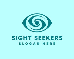 Eye Letter S Business logo design