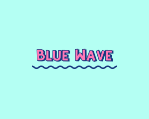 Wave Beach Coast Surfing  logo design