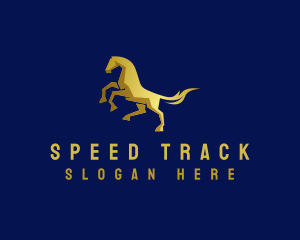Luxury Horse Stallion logo