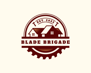 House Saw Blade Renovation logo design