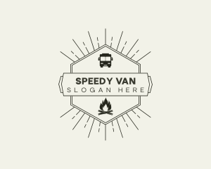 Van Campfire Adventure logo