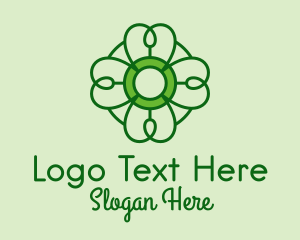 Irish Lucky Shamrock logo