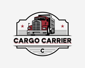 Cargo Dispatch Truck logo design