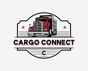 Cargo Dispatch Truck logo design