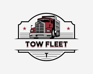 Cargo Dispatch Truck logo design