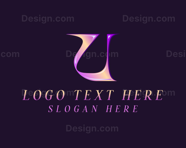 Fashion Boutique Letter U Logo