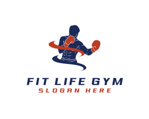 Boxing Athlete Gym logo