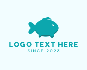 Cute Tuna Fish logo