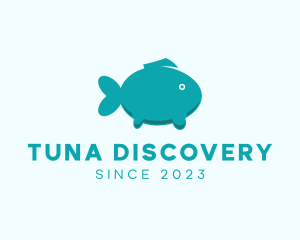 Cute Tuna Fish logo