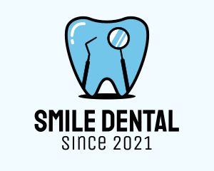 Dental Clinic Tools  logo design