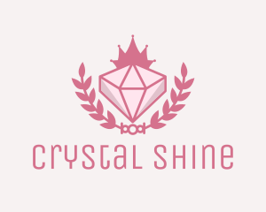 Pink Diamond Gemstone logo