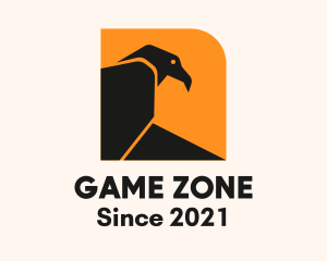 Vulture Bird Silhouette logo