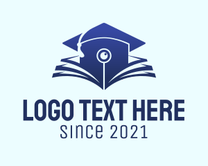 Online Graduation Cap logo