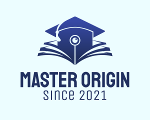 Online Graduation Cap logo design