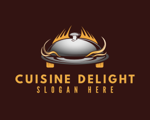 Hot Diner Restaurant logo design