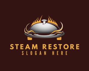 Hot Diner Restaurant logo design