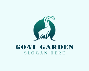 Wild Mountain Goat logo design