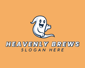 Halloween Ghost Spirit logo