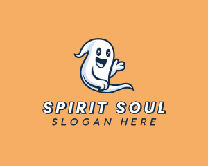 Halloween Ghost Spirit logo
