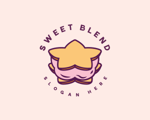 Sweet Star Pastry logo design