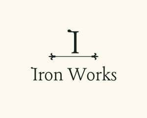 Traditional Wrought Iron  logo design