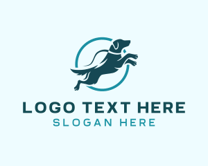 Leash Pet Dog Logo