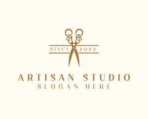 Luxury Artisan Shears logo design