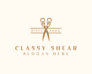 Luxury Artisan Shears logo design