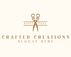 Luxury Artisan Shears logo design