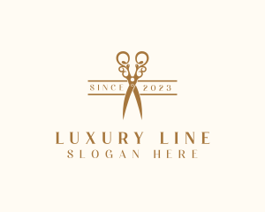 Luxury Artisan Shears logo design