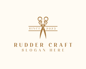 Luxury Artisan Shears logo design