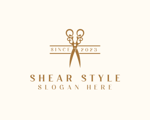 Luxury Artisan Shears logo design