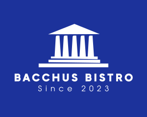 Greek Parthenon Architecture logo