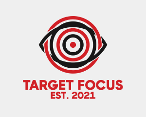 Target Eye Clinic  logo design