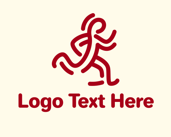 Runner logo example 2